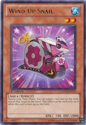 Wind-Up Snail [GENF-EN017] Rare