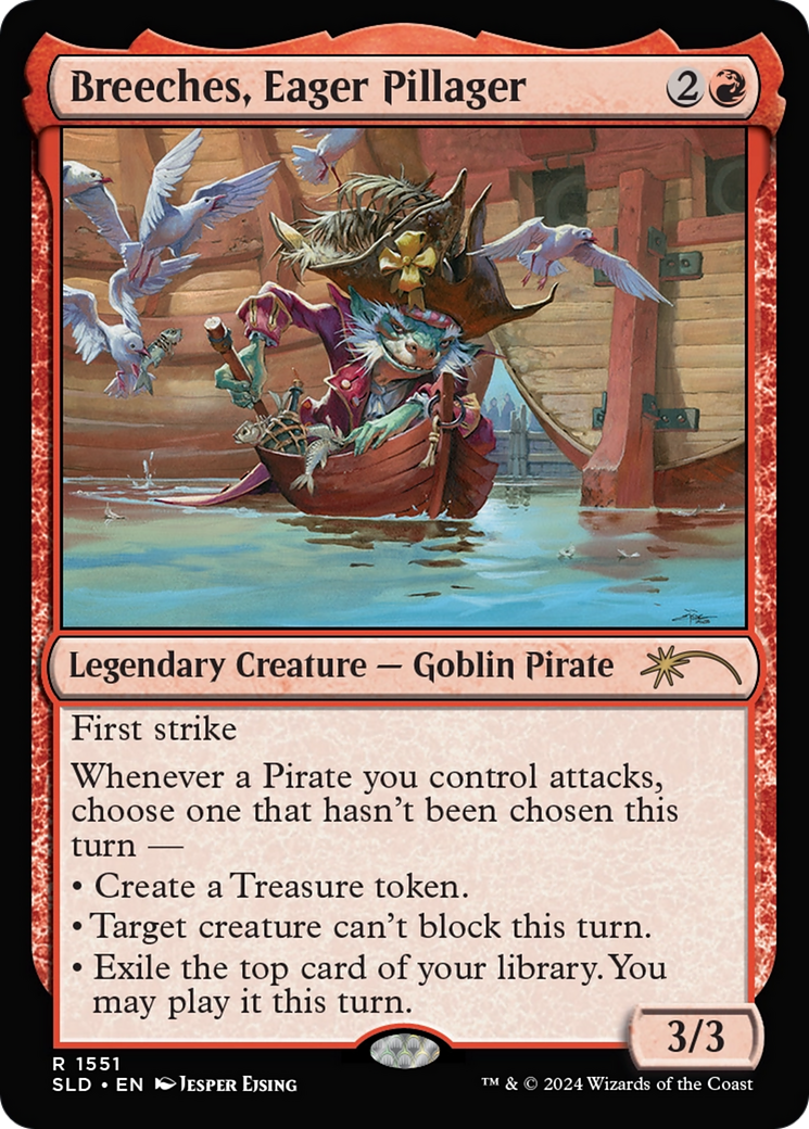 Breeches, Eager Pillager (SLD-1551) - Secret Lair Drop Series
