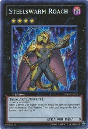 Steelswarm Roach [GENF-EN099] Secret Rare