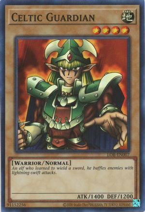 Celtic Guardian (25th Anniversary) [LOB-EN007] Super Rare