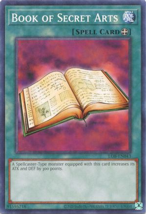 Book of Secret Arts (25th Anniversary) [LOB-EN043] Common