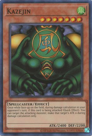Kazejin (25th Anniversary) [MRD-EN026] Super Rare