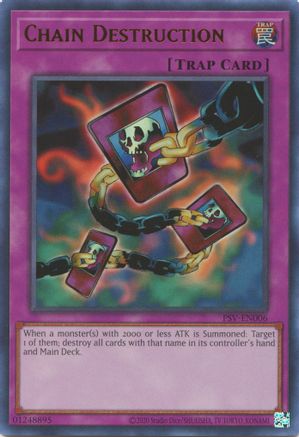 Chain Destruction (25th Anniversary) [PSV-EN006] Ultra Rare