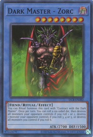 Dark Master - Zorc (25th Anniversary) [DCR-EN082] Super Rare