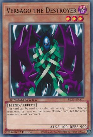 Versago the Destroyer [SGX3-ENA10] Common