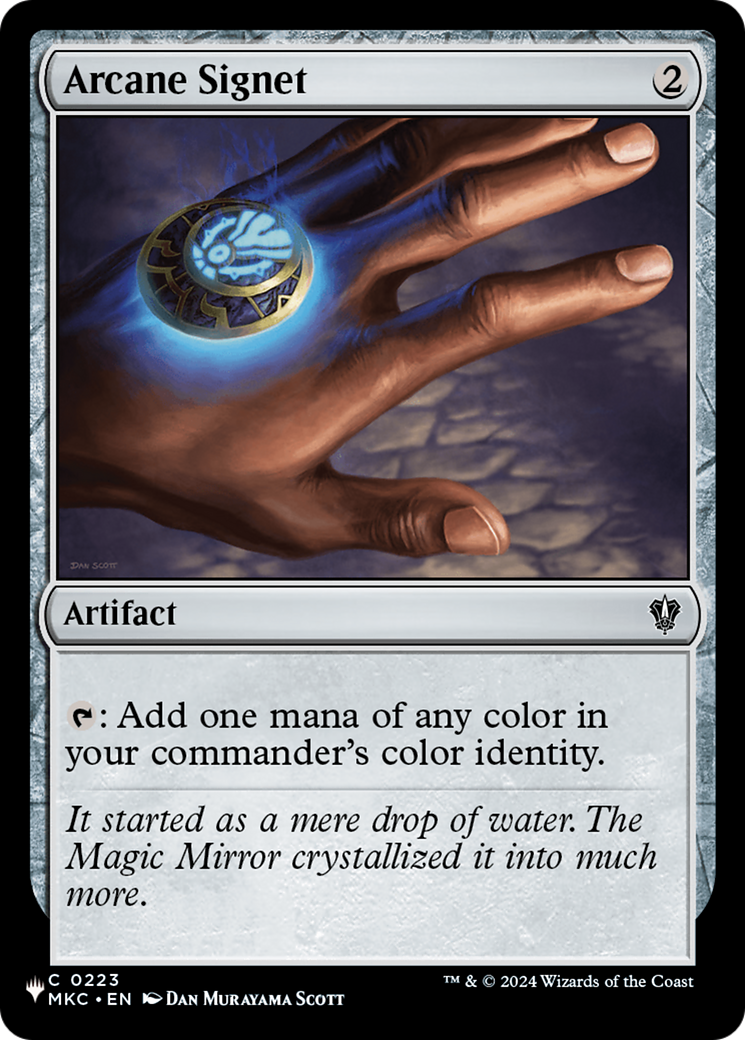 Arcane Signet (MKC) (-223) - The List Reprints