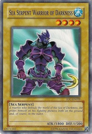 Sea Serpent Warrior of Darkness [IOC-EN059] Common