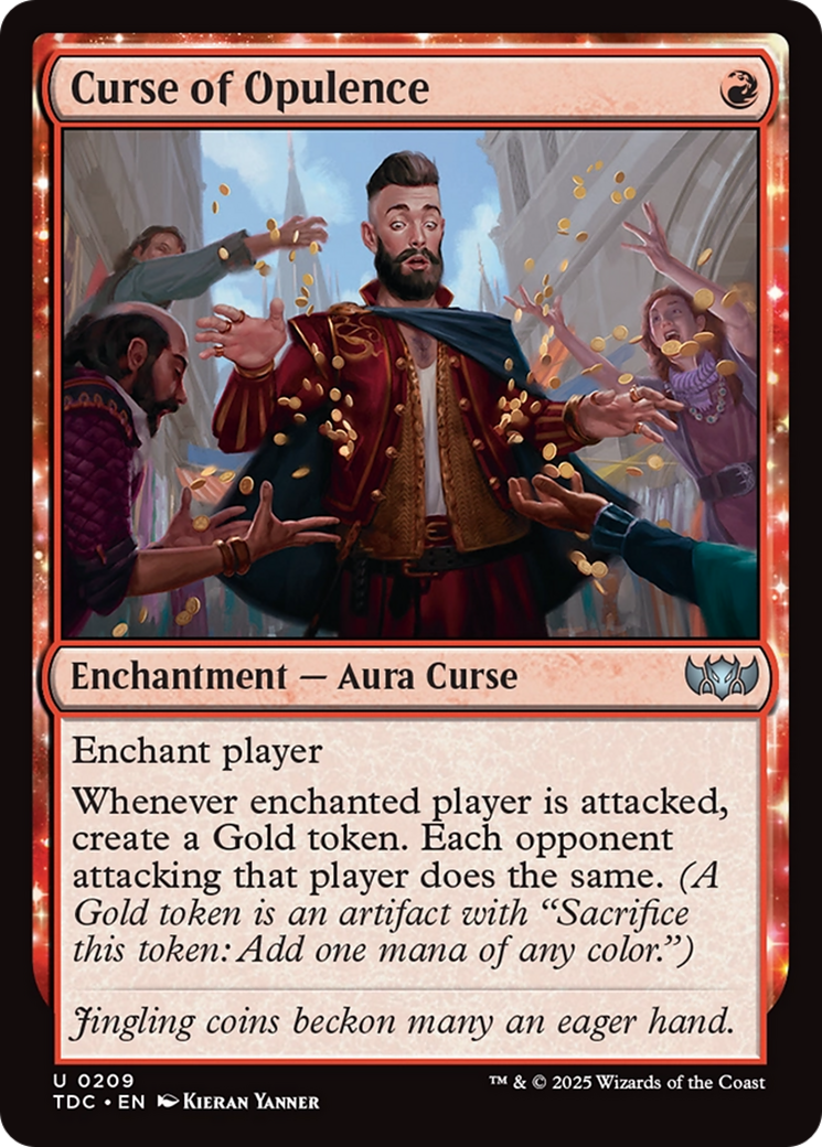 Curse of Opulence (TDC-209) - Commander: Tarkir: Dragonstorm