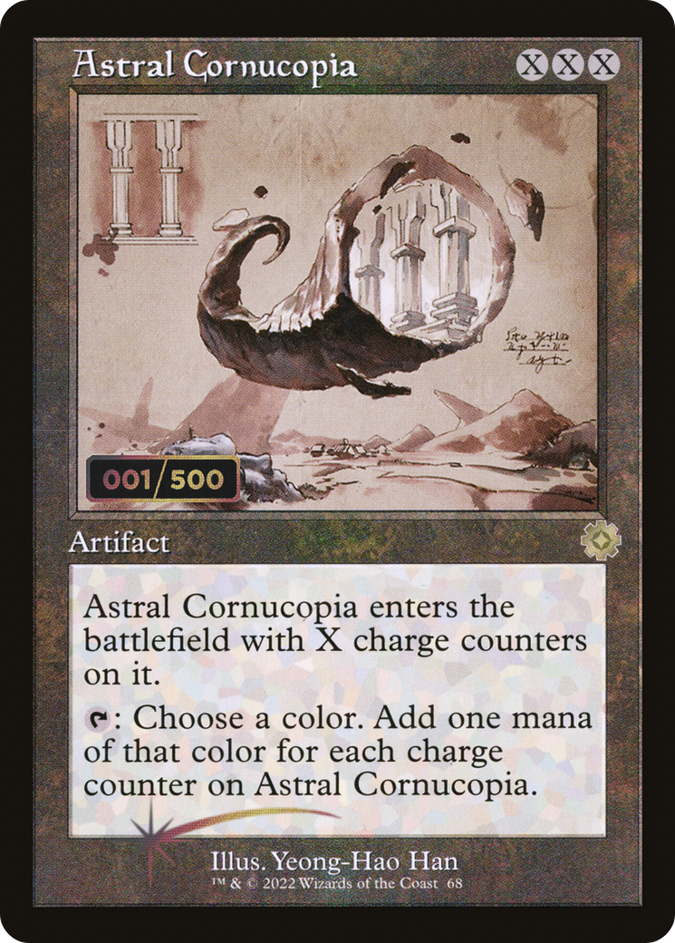 Astral Cornucopia (Retro Schematic) (Serial Numbered) [The Brothers' War Retro Artifacts]