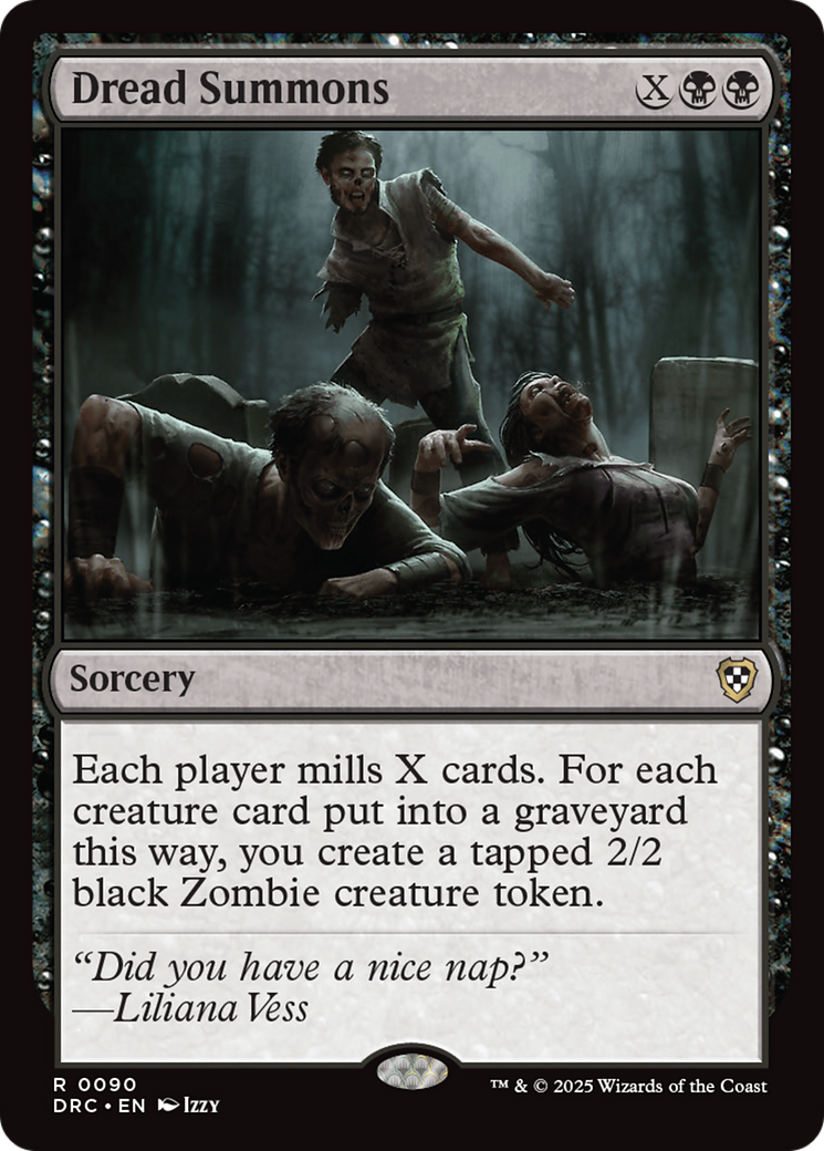 Dread Summons (-090) - Commander: Aetherdrift