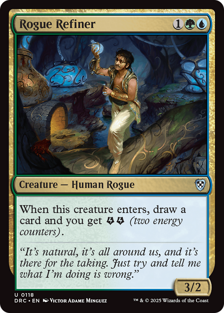 Rogue Refiner (-118) - Commander: Aetherdrift