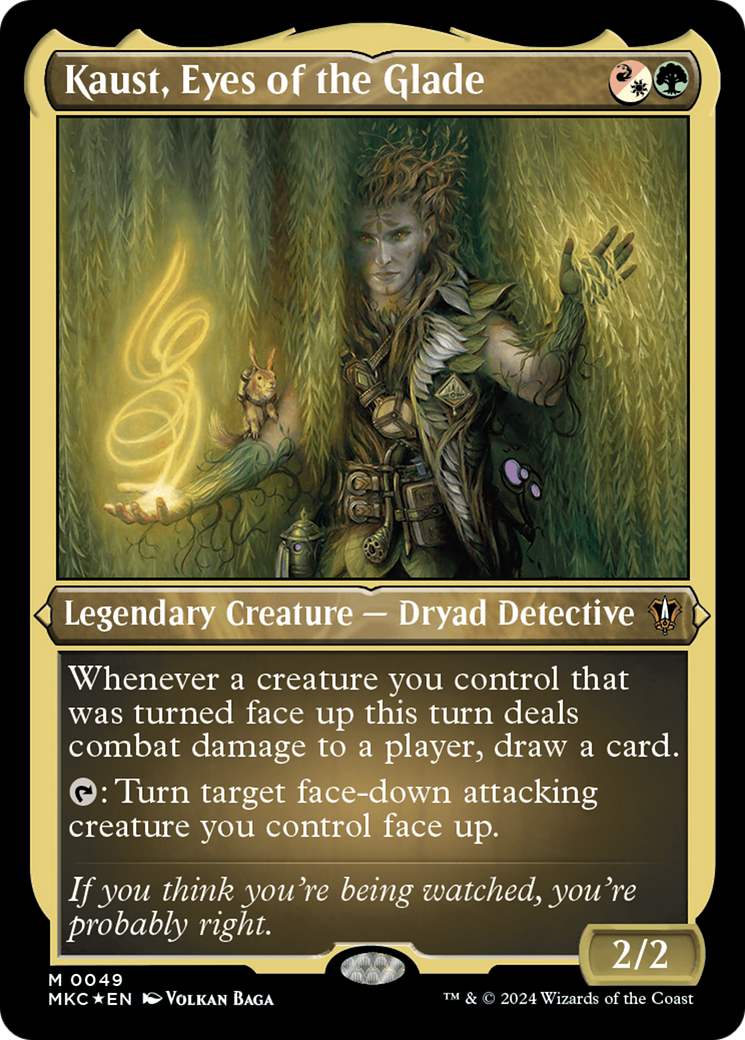 Kaust, Eyes of the Glade (MKC-049) - Murders at Karlov Manor Commander Foil