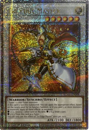 Tri-Edge Master [BLMR-EN008] Quarter Century Secret Rare