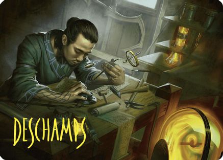 Renowned Weaponsmith Art Card (Gold-Stamped Signature) (ASCMM-010) - Art Series: Commander Masters