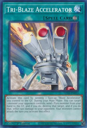Tri-Blaze Accelerator [LD10-EN053] Common