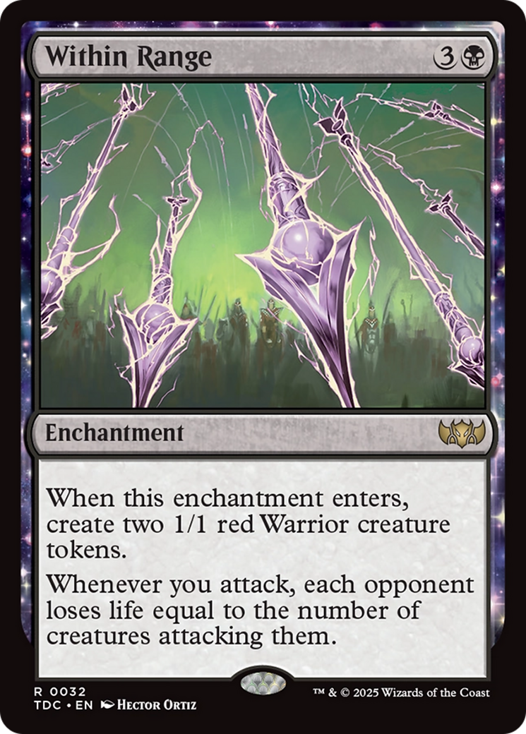 Within Range (TDC-032) - Commander: Tarkir: Dragonstorm