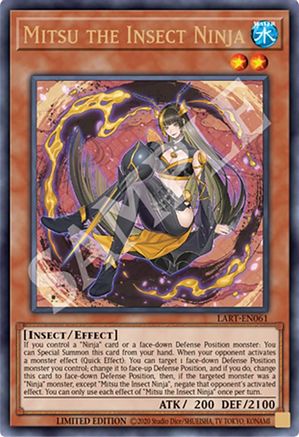 Mitsu the Insect Ninja [LART-EN061] Ultra Rare
