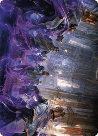 Eerie Interference Art Card (ASWOE-004) - Art Series: Wilds of Eldraine