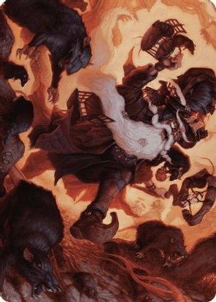 Tattered Ratter Art Card (ASWOE-020) - Art Series: Wilds of Eldraine