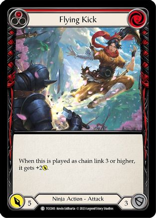 Flying Kick (Red) [TCC085] (Round the Table: TCC x LSS)