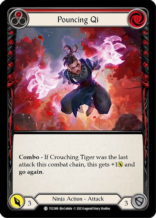 Pouncing Qi (Red) [TCC089] (Round the Table: TCC x LSS)