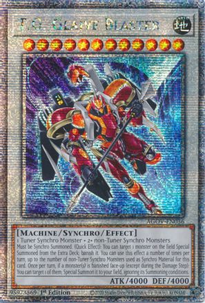 T.G. Glaive Blaster (Quarter Century Secret Rare) [AGOV-EN036] Quarter Century Secret Rare