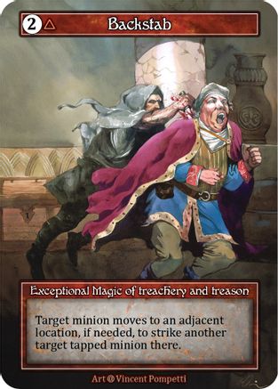 Backstab (Foil)  - Alpha