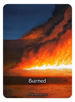 Burned/Engulfed (Box Topper)  - Alpha
