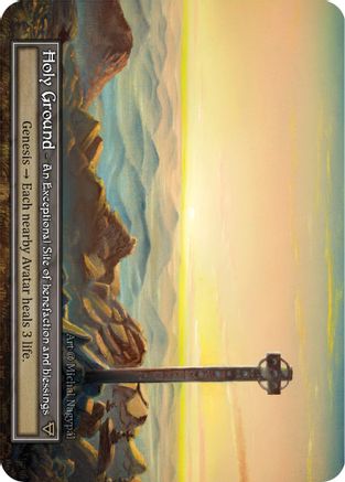 Holy Ground (Foil) [Alpha]