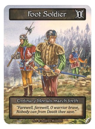 Foot Soldier (1) (Box Topper)  - Alpha
