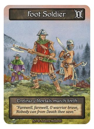 Foot Soldier (3) (Box Topper)  - Alpha