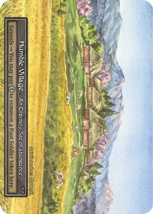Humble Village (Foil) [Alpha]