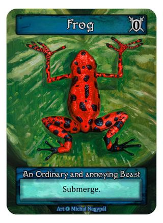 Frog (Red) (Box Topper)  - Alpha