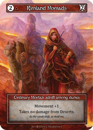 Rimland Nomads (Foil) [Alpha]