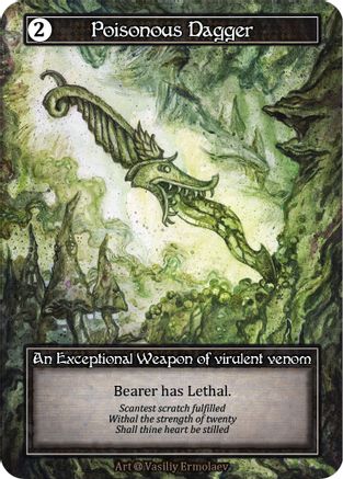 Poisonous Dagger (Foil) [Alpha]