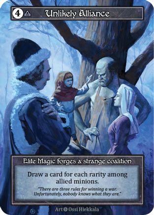 Unlikely Alliance (Foil) [Alpha]