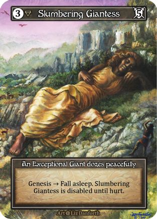 Slumbering Giantess (Foil) [Alpha]