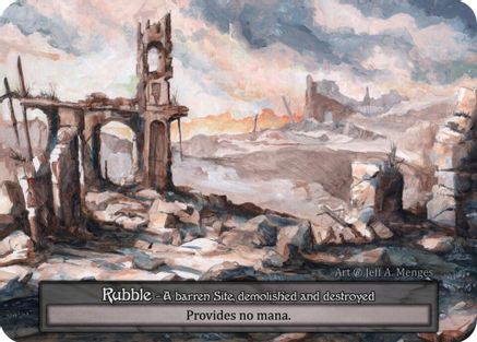 Rubble (Box Topper)  - Beta Foil