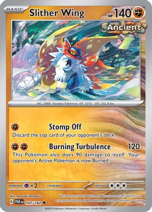 Slither Wing (107/182) [Scarlet & Violet: Paradox Rift]