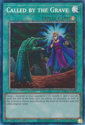 Called by the Grave [RA01-EN057] Prismatic Collector's Rare