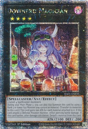 Downerd Magician [RA01-EN035] Quarter Century Secret Rare