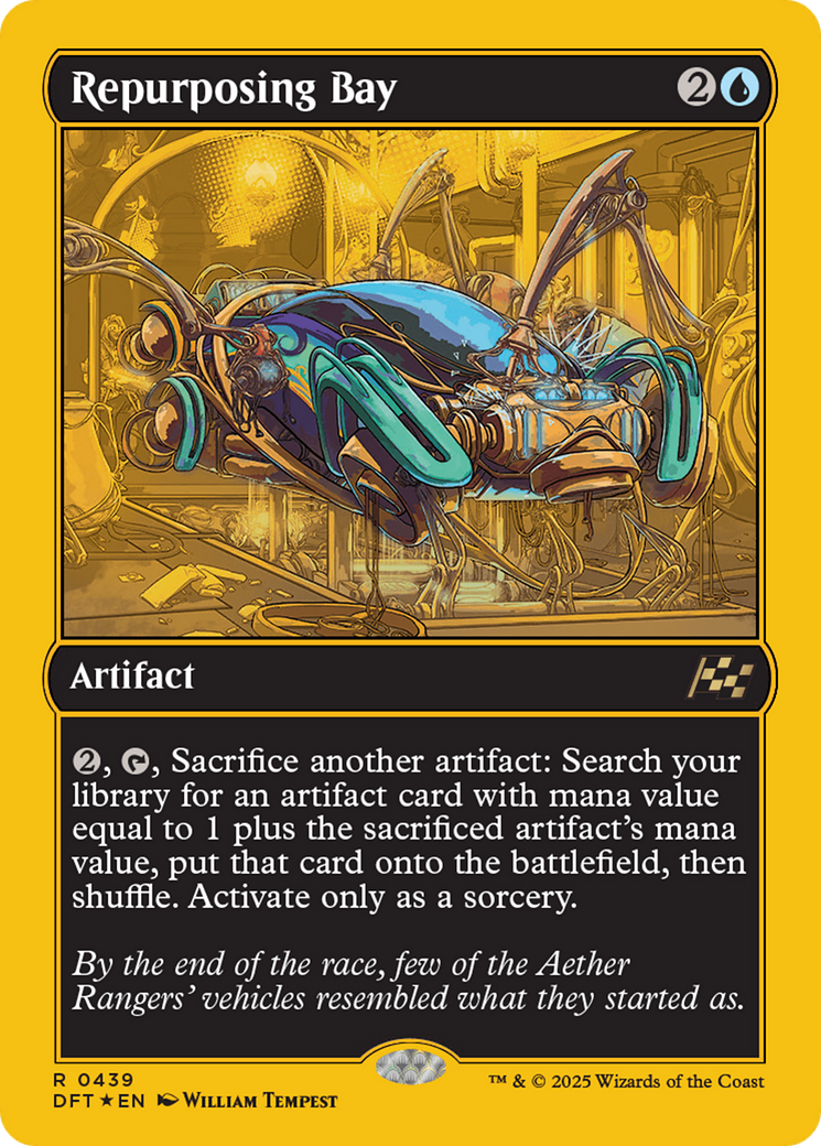 Repurposing Bay (First-Place Foil) (-439) - Aetherdrift