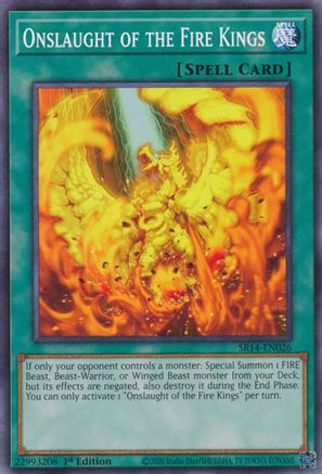 Onslaught of the Fire Kings [SR14-EN026] Common