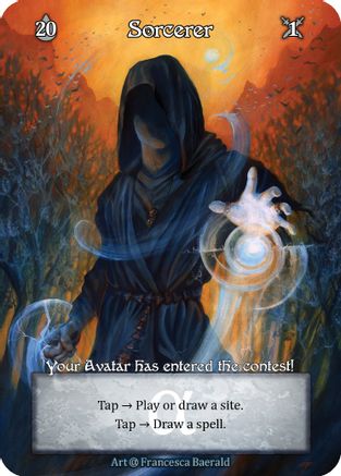 Sorcerer (Foil) (Box Topper) [Alpha]