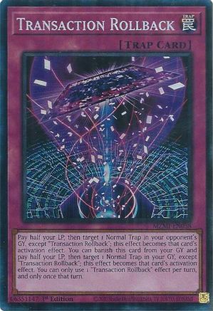 Transaction Rollback (CR) [MZMI-EN038] Collector's Rare