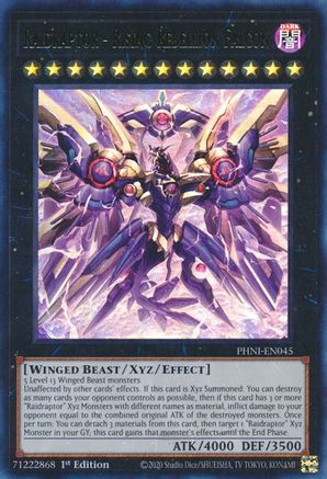 Raidraptor - Rising Rebellion Falcon [PHNI-EN045] Ultra Rare