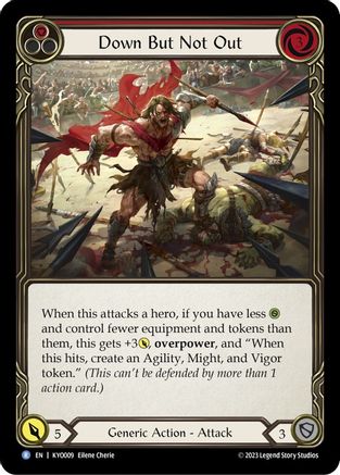Down But Not Out (KYO009) - Blitz Deck: Heavy Hitters - Kayo