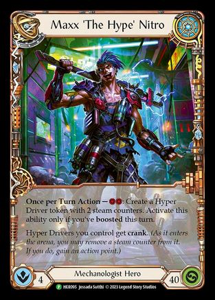 Maxx 'The Hype' Nitro [HER095] (Promo)  Rainbow Foil
