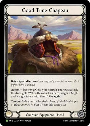 Good Time Chapeau [LGS234] (Promo)  Rainbow Foil