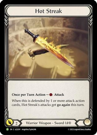 Hot Streak [LGS241] (Promo)  Rainbow Foil